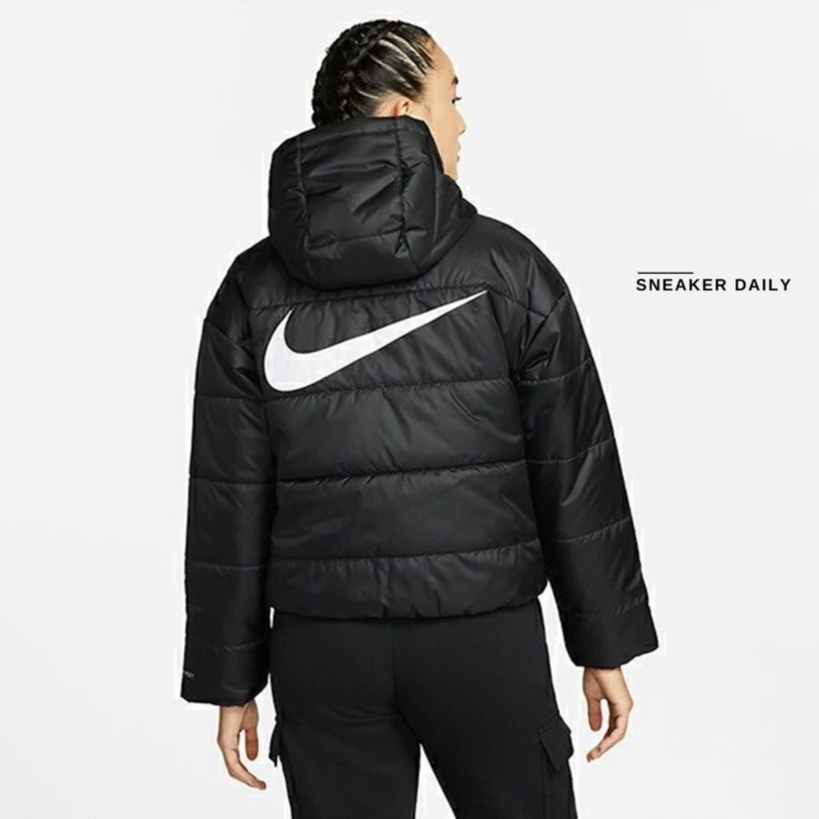 áo nike nsw therma-fit repel women's hooded jacket 'black' dj6996-010