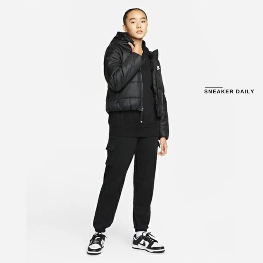 áo nike nsw therma-fit repel women's hooded jacket 'black' dj6996-010