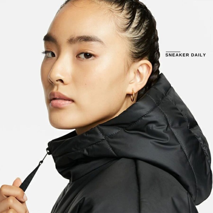 áo nike nsw therma-fit repel women's hooded jacket 'black' dj6996-010