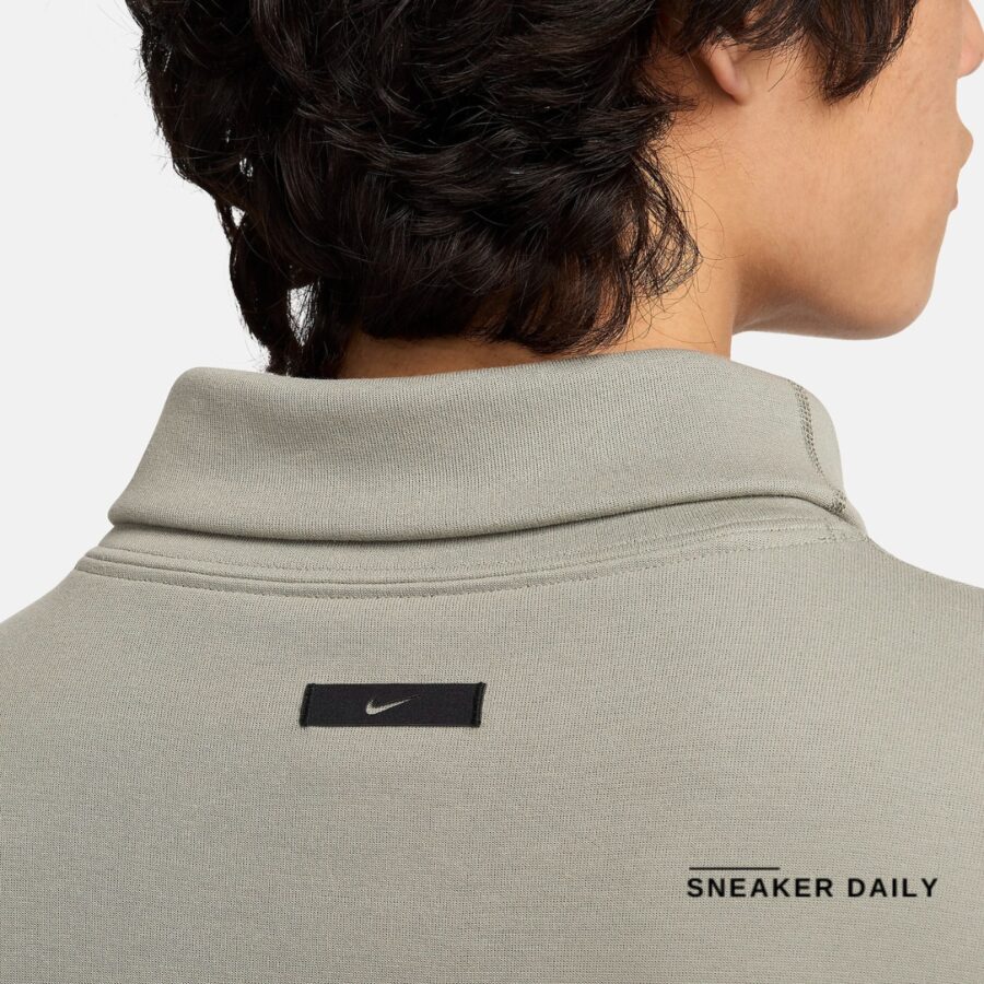 áo nike sportswear tech fleece reimagined men's oversized turtleneck sweatshirt fb8170-053