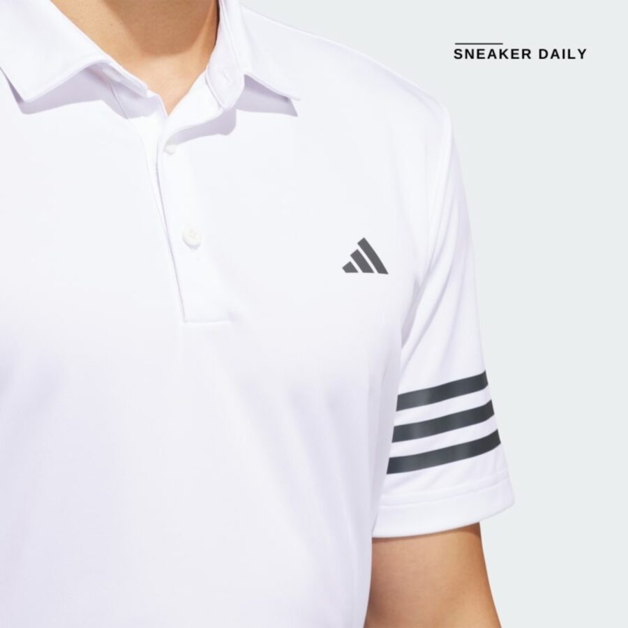 áo adidas 3-stripes polo shirt 'white' iu4359