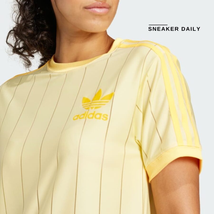 áo adidas 3-stripes tee - almost yellow it9869