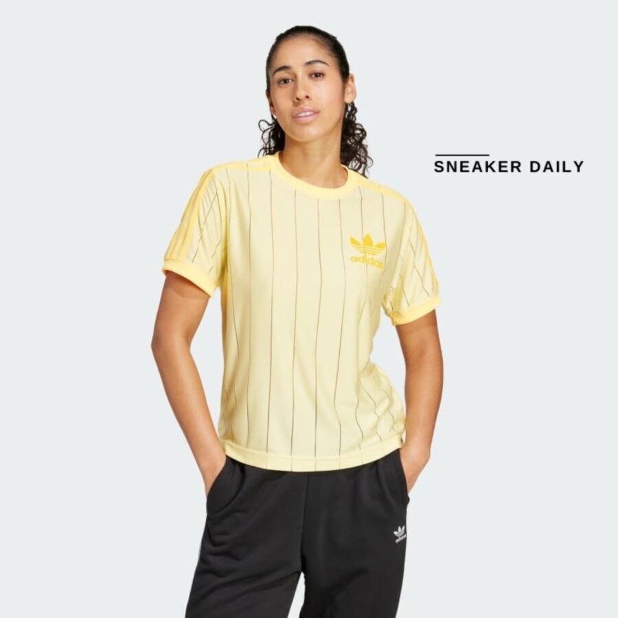 áo adidas 3-stripes tee - almost yellow it9869