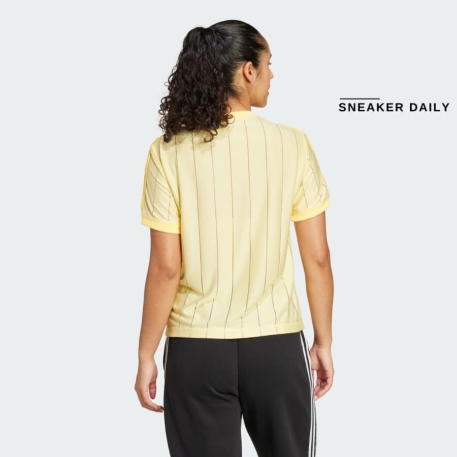áo adidas 3-stripes tee - almost yellow it9869