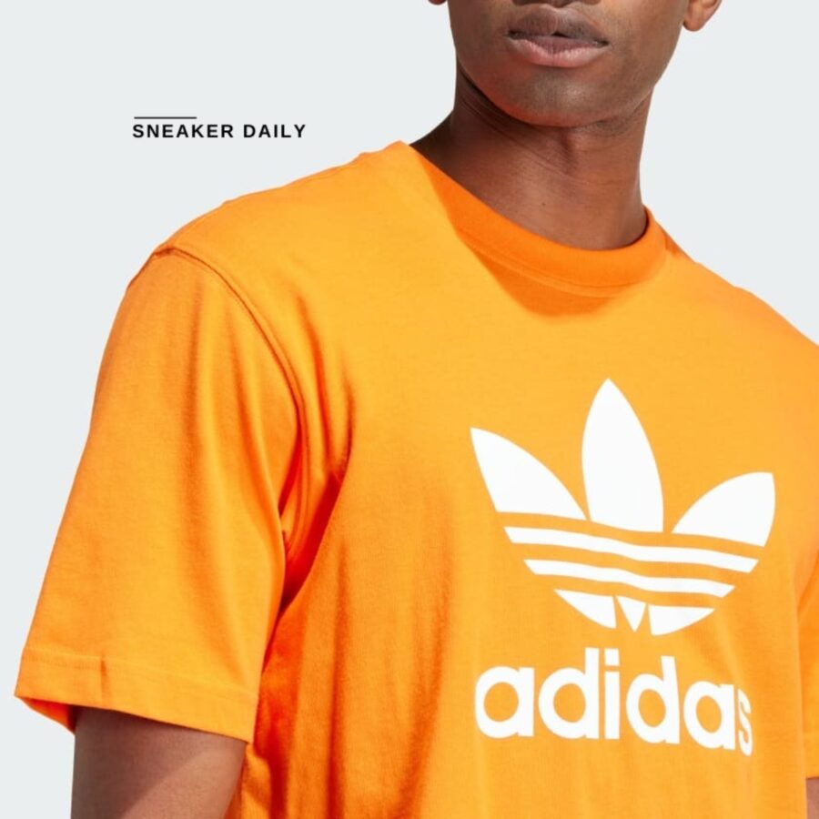 áo adidas adicolor trefoil tee - orange ir8000