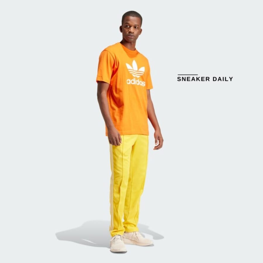 áo adidas adicolor trefoil tee - orange ir8000