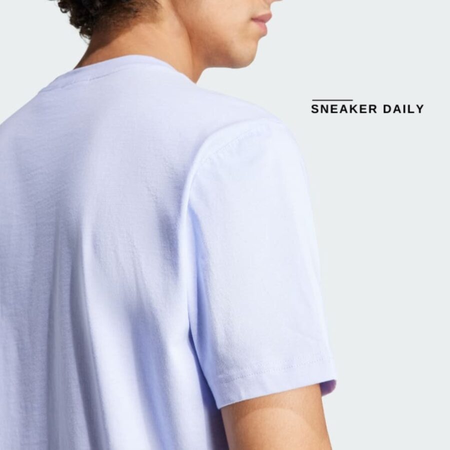 áo adidas adicolor trefoil tee - violet tone ir8001