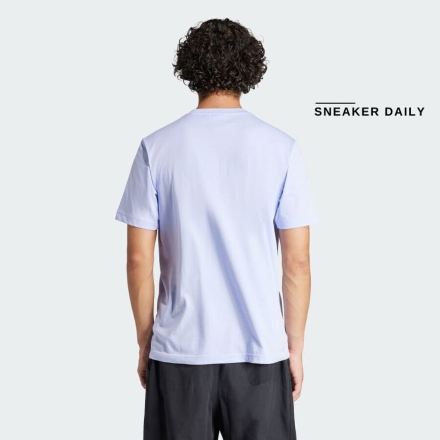 áo adidas adicolor trefoil tee - violet tone ir8001