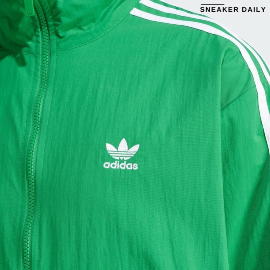 áo adidas adicolor woven firebird track top - green it2493