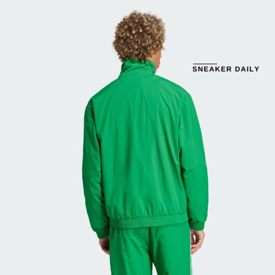 áo adidas adicolor woven firebird track top - green it2493