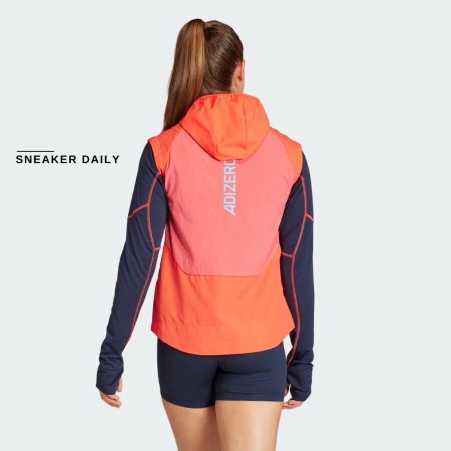 áo adidas adizero hafl-zip running vest 'bright red' im2135