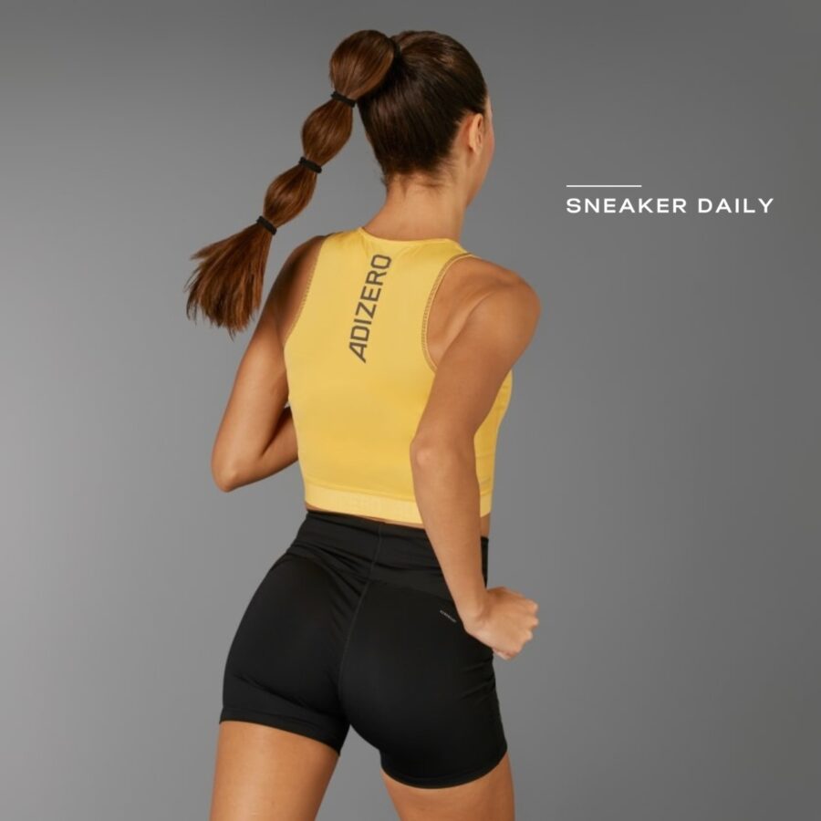áo adidas adizero running crop tank top - semi spark in1171