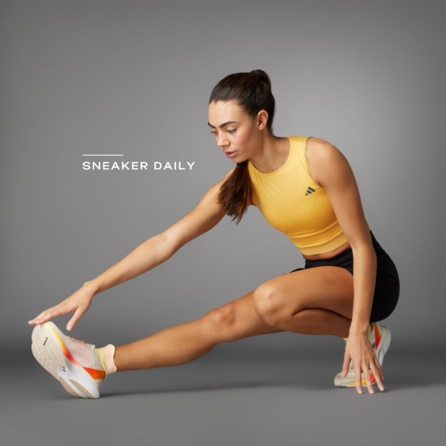 áo adidas adizero running crop tank top - semi spark in1171