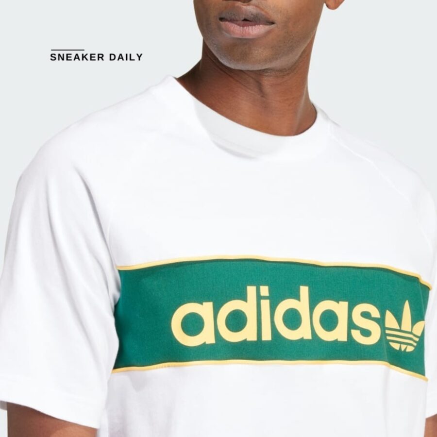 áo adidas archive tee - white iu0198