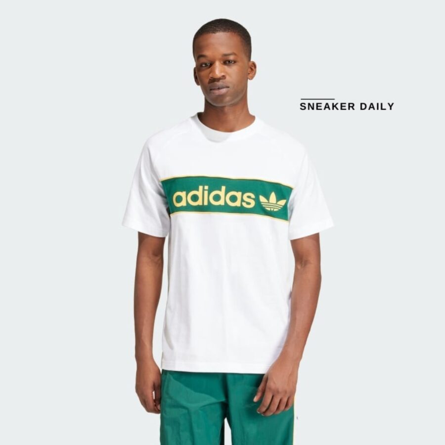áo adidas archive tee - white iu0198