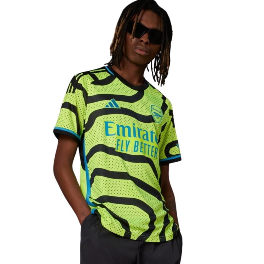 áo adidas arsenal 23/24 away jersey - yellow hr6927