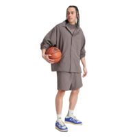 áo adidas basketball coach jacket - brown iw1635