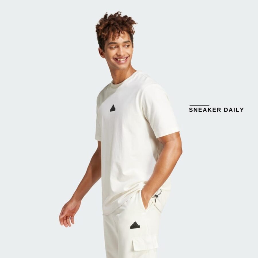 áo adidas city escape tee 'off white' ir5175