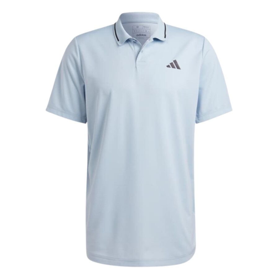 áo adidas club tennis piqué polo shirt 'wonder blue' ij4891