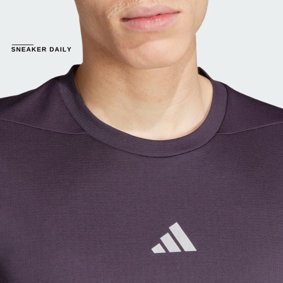 áo adidas designed for training hiit workout heat.rdy tee 'aurora black' ir7255