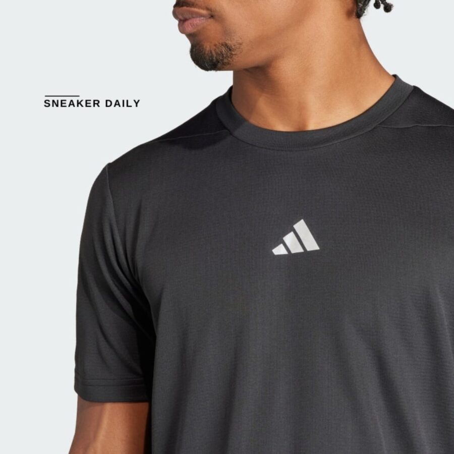 áo adidas designed for training hiit workout heat.rdy tee 'black' is3739