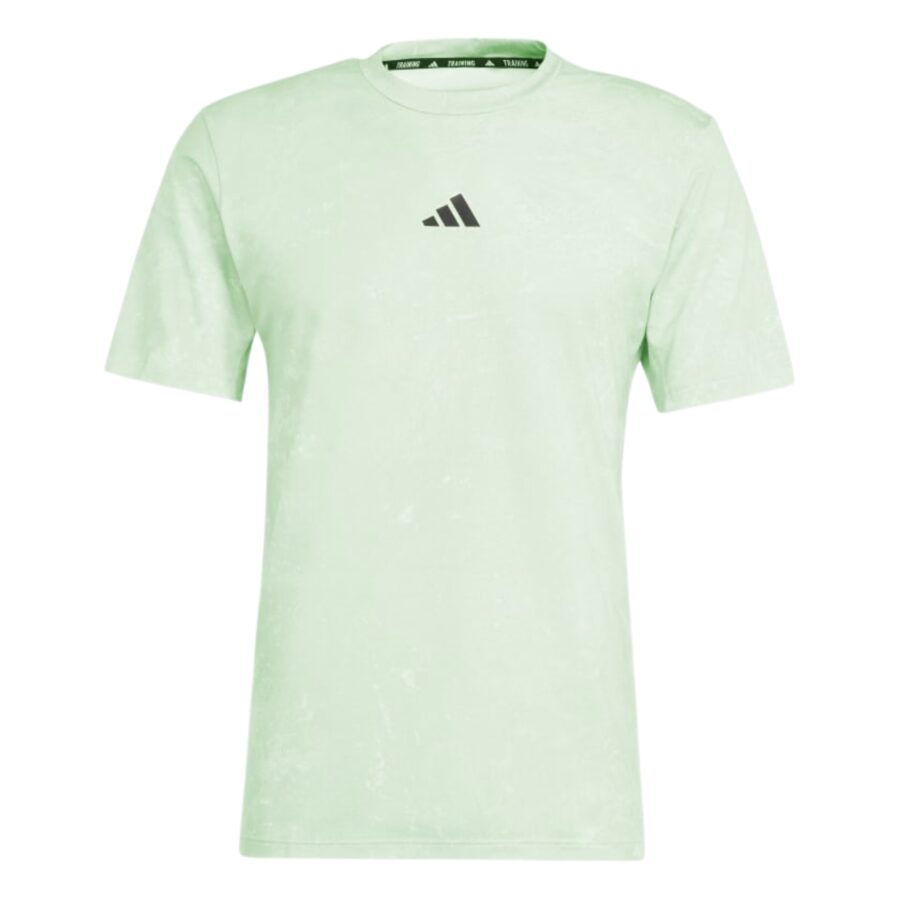 áo adidas designed for training hiit workout heat.rdy tee 'semi green spark' is3801