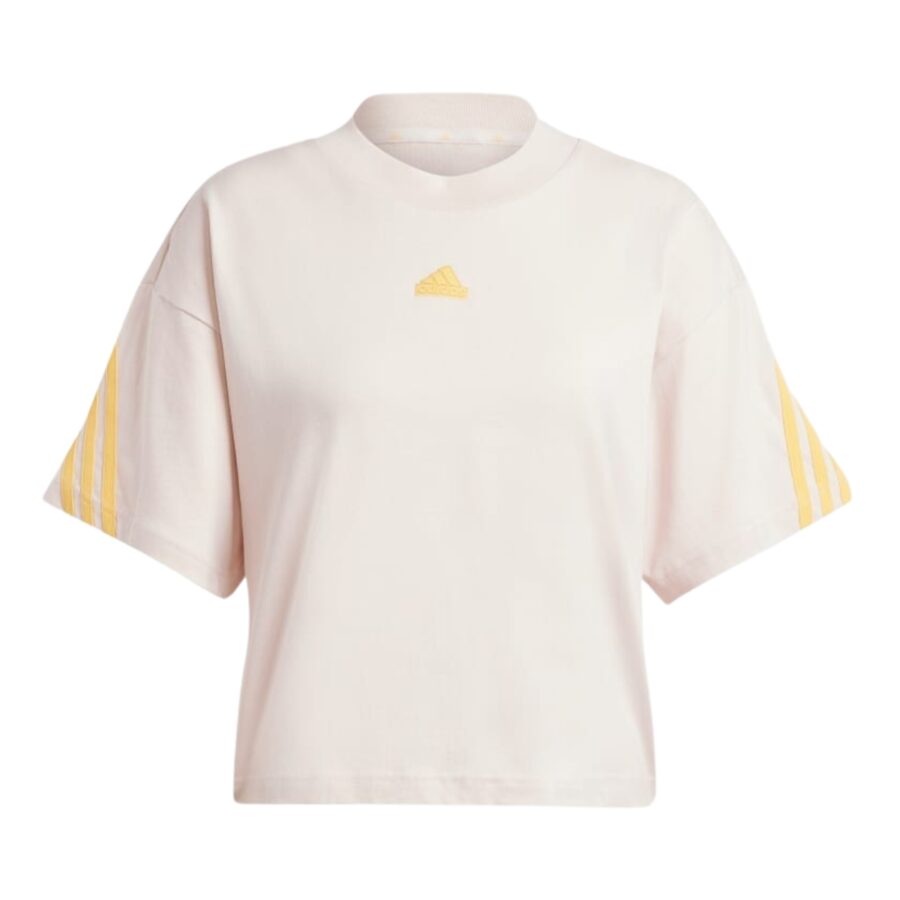 áo adidas future icons 3-stripes tee 'putty mauve' is3619