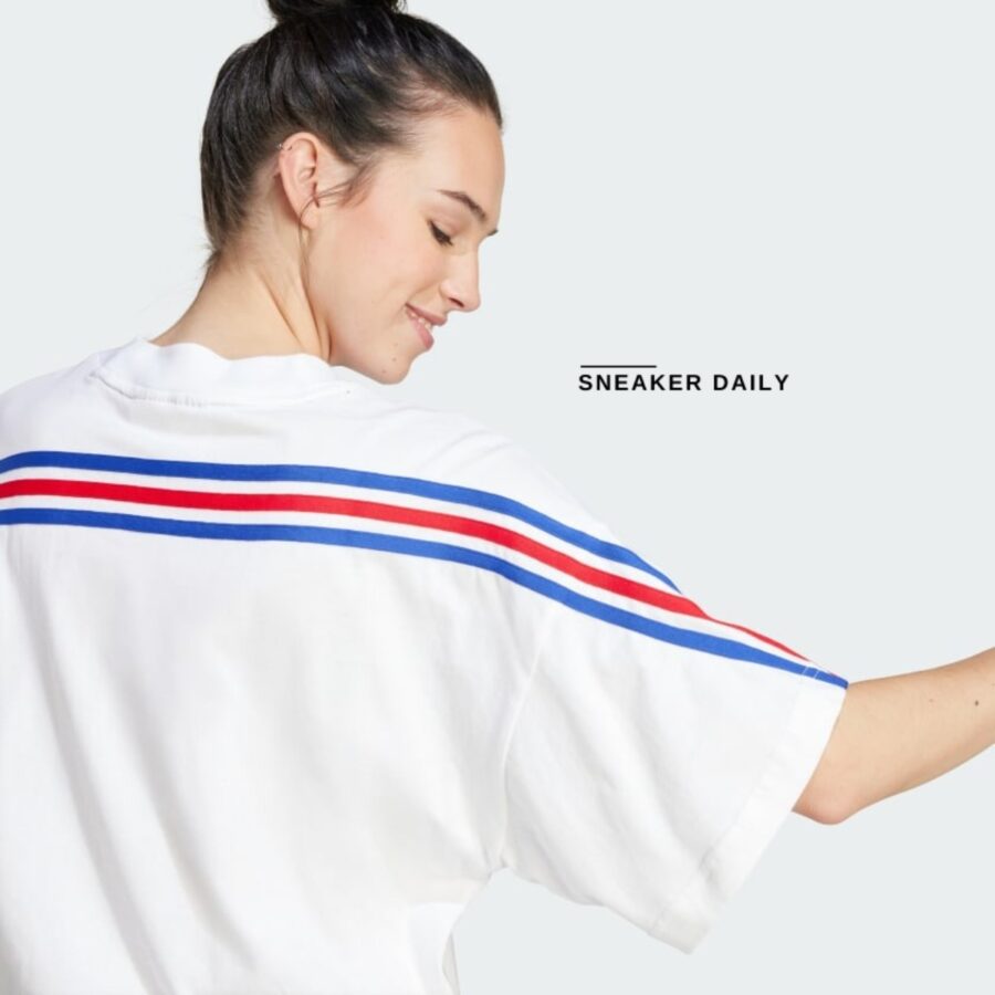 áo adidas future icons 3-stripes tee 'white' is3236