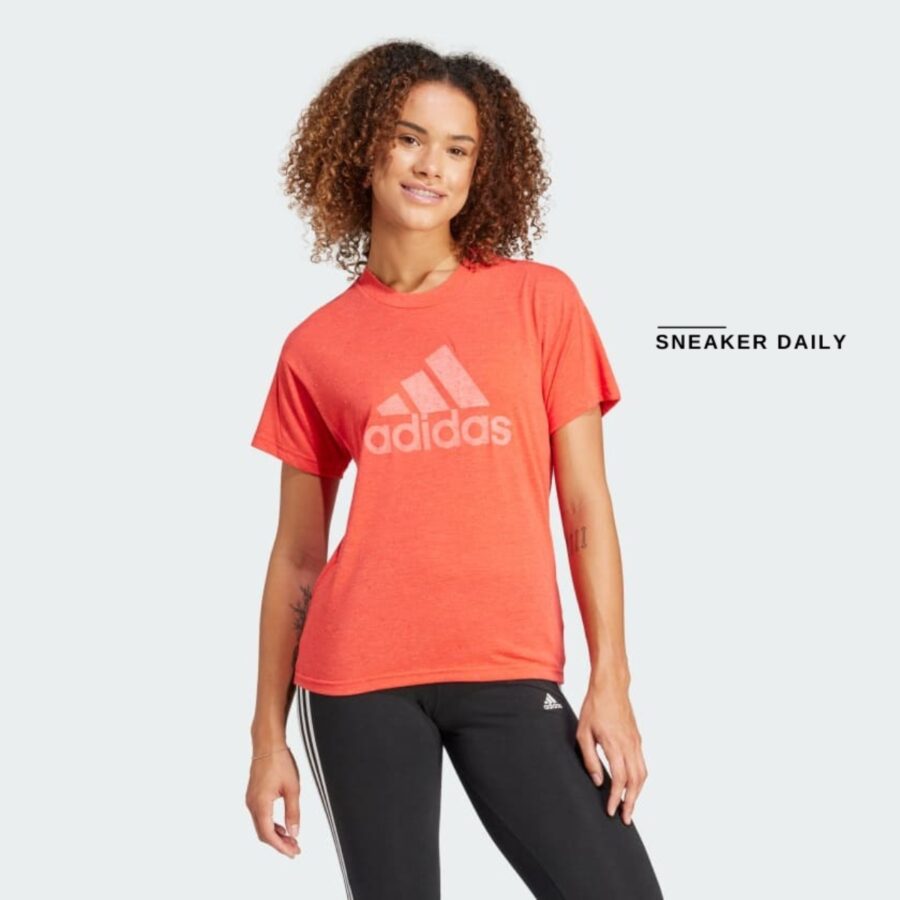 áo adidas future icons winners 3.0 tee 'bright red mel' is3621