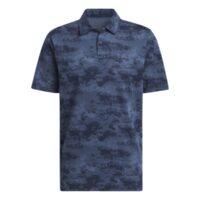 áo adidas go-to printed mesh polo shirt 'collegiate navy' iu4428
