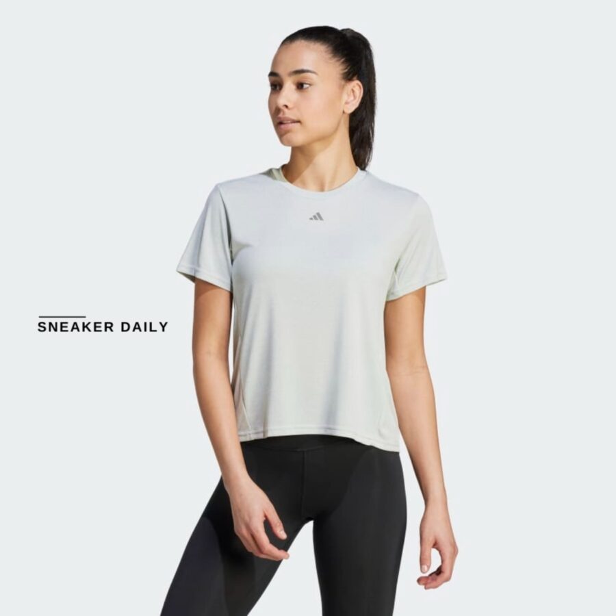 áo adidas hiit heat.rdy sweat-conceal training tee 'wonder silver' im2635