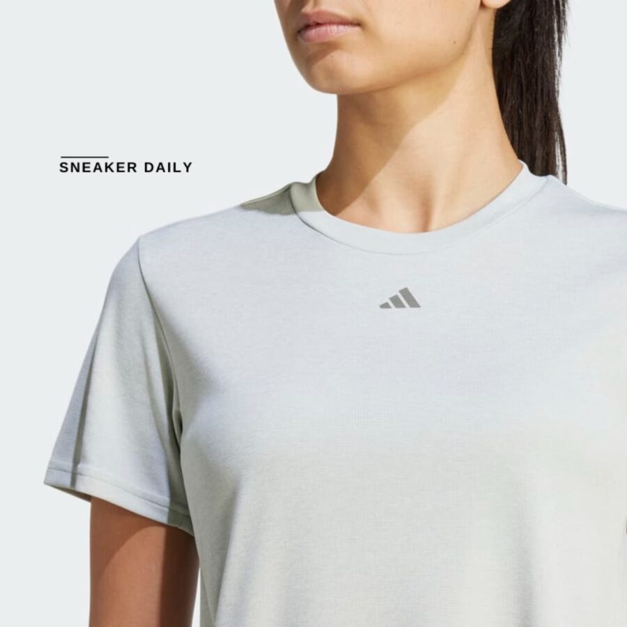 áo adidas hiit heat.rdy sweat-conceal training tee 'wonder silver' im2635