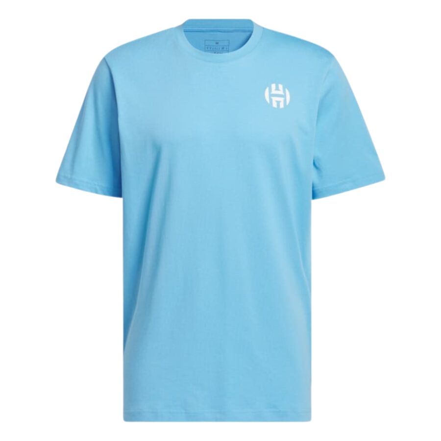 áo adidas harden graphic tee - semi blue burst ir5628