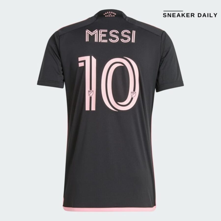 áo adidas inter miami cf 23/24 messi away jersey - black je9744