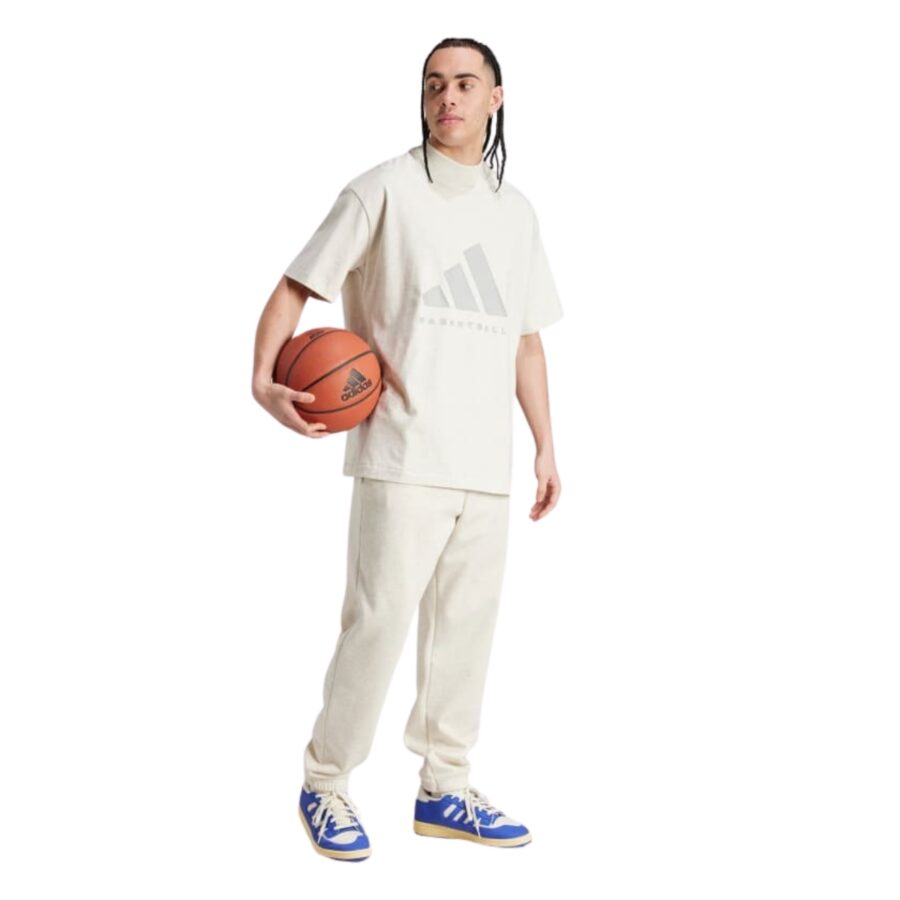 áo adidas jersey cotton one basketball tank top - white ix1968