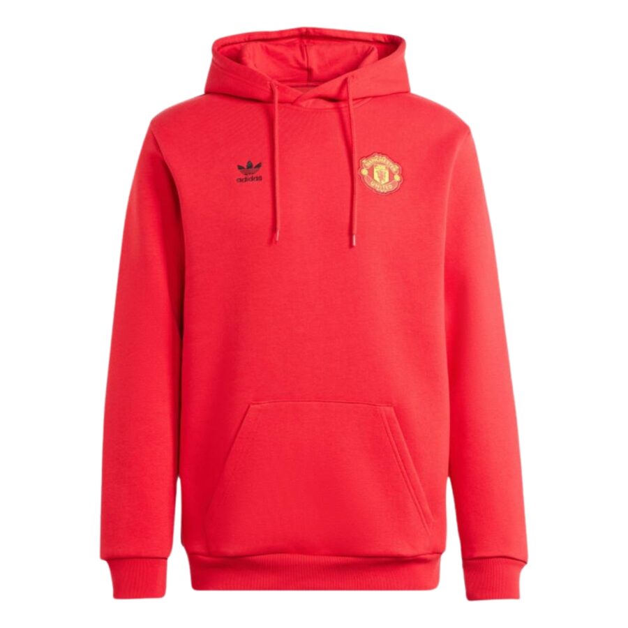 áo adidas manchester united trefoil hoodie 'red' ik8706
