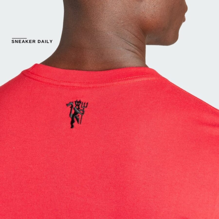 áo adidas manchester united trefoil t-shirt 'red' ik8705