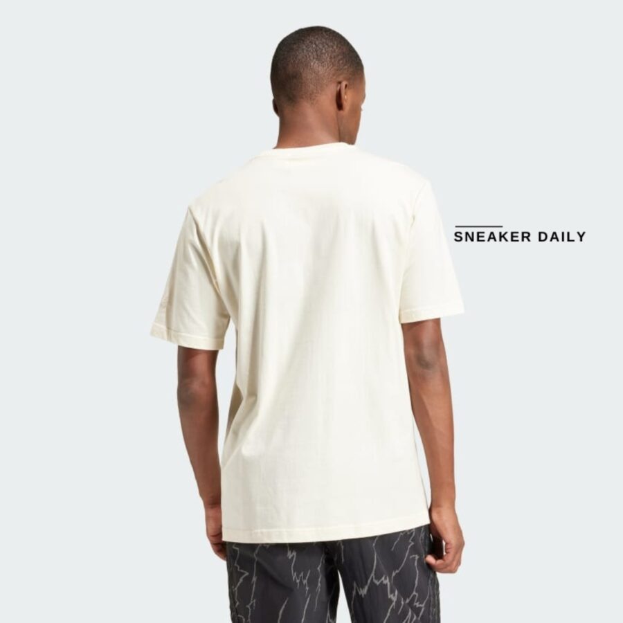 áo adidas originals training supply short sleeve tee 'cream white' is2910