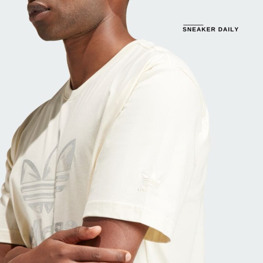 áo adidas originals training supply short sleeve tee 'cream white' is2910