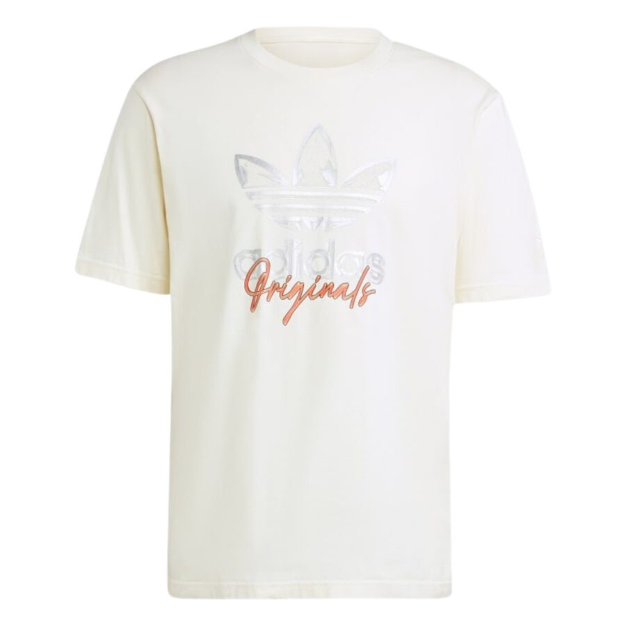 áo adidas originals training supply short sleeve tee 'cream white' is2910