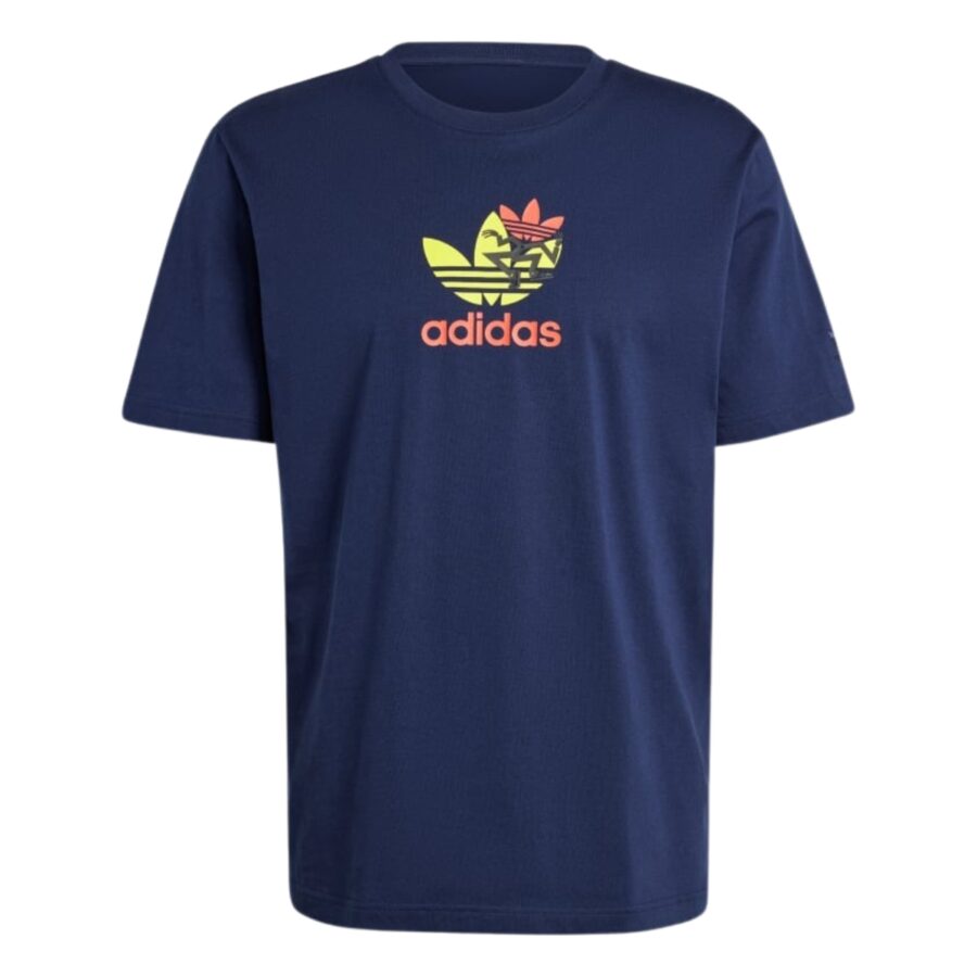 áo adidas originals training supply short sleeve tee 'night indigo' is0233