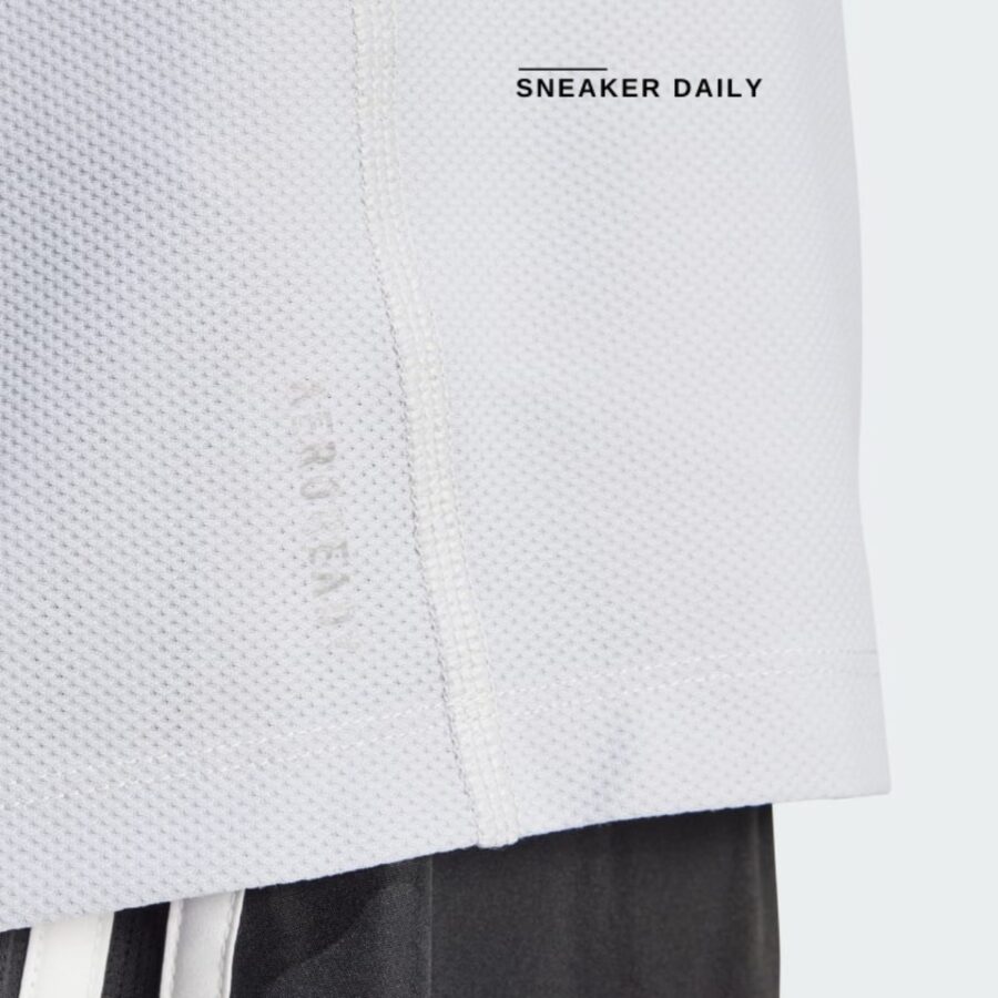 áo adidas own the run tee - halo silver ip2041