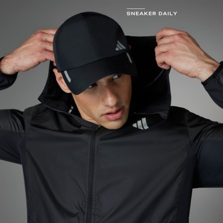 áo adidas own the run jacket - black hz4523