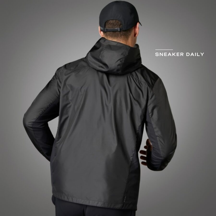 áo adidas own the run jacket - black hz4523