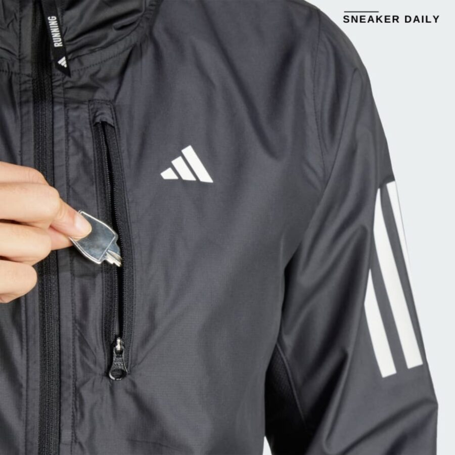 áo adidas own the run jacket 'black' in1576