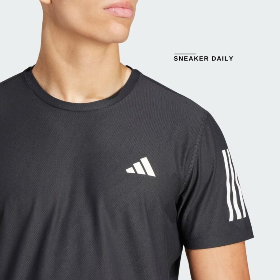 áo adidas own the run tee 'black' in1500