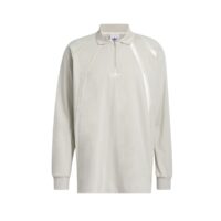 áo adidas rugby long sleeve polo shirt 'putty grey' ir6379