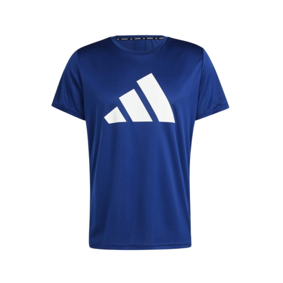 áo adidas run it tee - blue in0076
