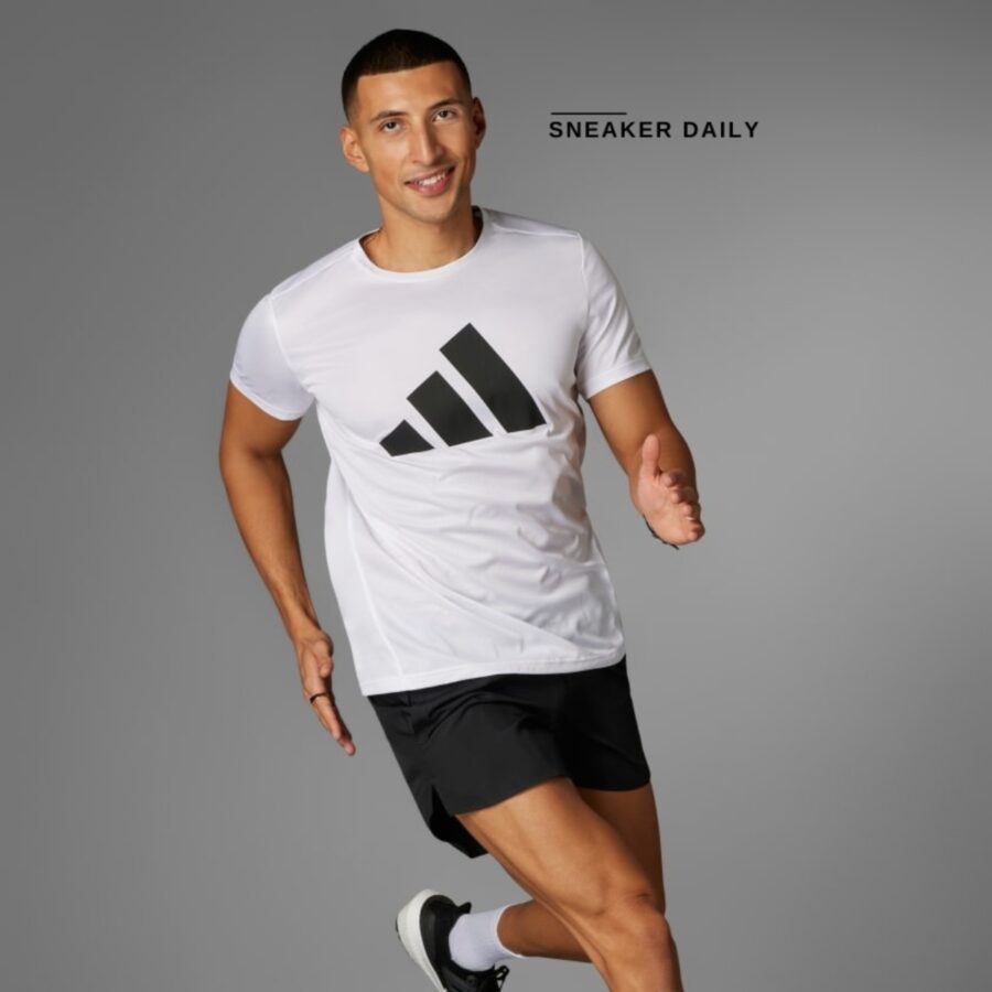 áo adidas run it tee 'white' in0075