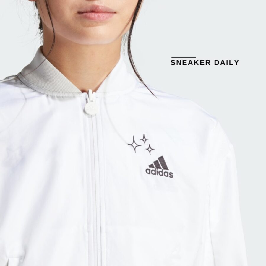 áo adidas scribble woven jacket - white ia3137